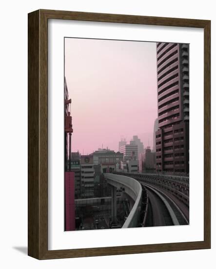 Tokyo Train Ride 6-NaxArt-Framed Art Print