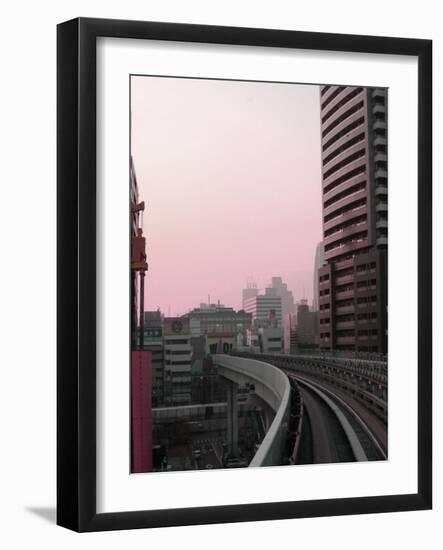 Tokyo Train Ride 6-NaxArt-Framed Art Print