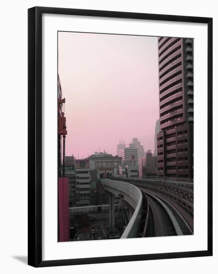Tokyo Train Ride 6-NaxArt-Framed Art Print