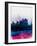 Tokyo Watercolor Skyline-NaxArt-Framed Art Print