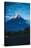 Tolbachik Volcano at Sunset, Kamchatka, Russia, Eurasia-Michael Runkel-Stretched Canvas