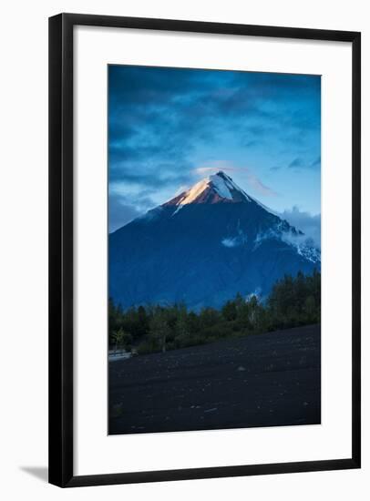 Tolbachik Volcano at Sunset, Kamchatka, Russia, Eurasia-Michael Runkel-Framed Photographic Print