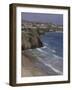 Tolcarne Beach, Early Afternoon, July-Tom Hughes-Framed Giclee Print