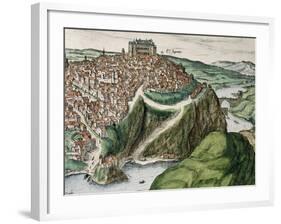 Toledo, 16th Century-Franz Hogenberg-Framed Giclee Print