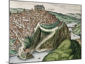Toledo, 16th Century-Franz Hogenberg-Mounted Giclee Print