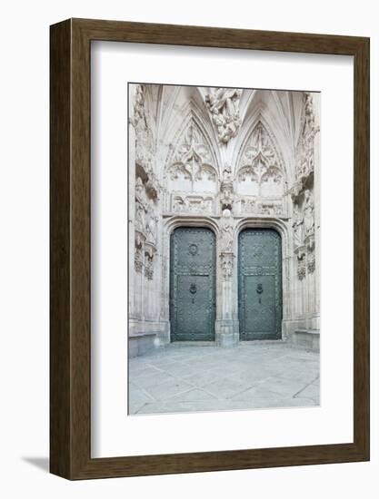 Toledo Cathedral Door, Toledo, Spain-Rob Tilley-Framed Photographic Print