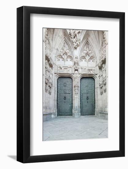 Toledo Cathedral Door, Toledo, Spain-Rob Tilley-Framed Photographic Print