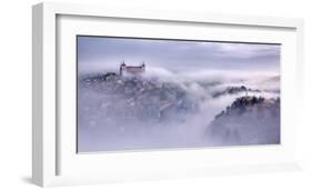 Toledo City Foggy Morning-Jesus M^ Garcia-Framed Giclee Print