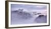 Toledo city foggy morning-Jesús M. García-Framed Photographic Print