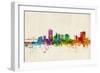 Toledo Ohio Skyline-Michael Tompsett-Framed Art Print