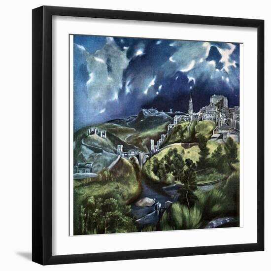 Toledo, Spain, 1597-1599-El Greco-Framed Giclee Print