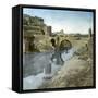 Toledo (Spain), Alcantara Bridge-Leon, Levy et Fils-Framed Stretched Canvas