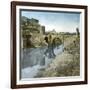 Toledo (Spain), Alcantara Bridge-Leon, Levy et Fils-Framed Photographic Print