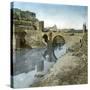 Toledo (Spain), Alcantara Bridge-Leon, Levy et Fils-Stretched Canvas