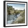 Toledo (Spain), Alcantara Bridge-Leon, Levy et Fils-Framed Photographic Print