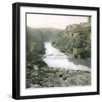 Toledo (Spain), Arabic Mills on the Banks of the Tagus-Leon, Levy et Fils-Framed Photographic Print