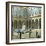 Toledo (Spain), Courtyard of the Alcazar-Leon, Levy et Fils-Framed Photographic Print