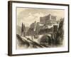 Toledo, Spain, Illustration from 'spanish Pictures' by the Rev. Samuel Manning-null-Framed Giclee Print