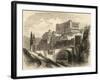 Toledo, Spain, Illustration from 'spanish Pictures' by the Rev. Samuel Manning-null-Framed Giclee Print