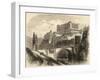 Toledo, Spain, Illustration from 'spanish Pictures' by the Rev. Samuel Manning-null-Framed Giclee Print