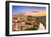 Toledo, Spain Old City over the Tagus River-Sean Pavone-Framed Photographic Print