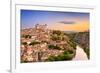 Toledo, Spain Old City over the Tagus River-Sean Pavone-Framed Photographic Print