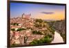 Toledo, Spain Old City over the Tagus River-Sean Pavone-Framed Photographic Print