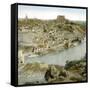 Toledo (Spain), Overview Taken of the Virgo Valley-Leon, Levy et Fils-Framed Stretched Canvas