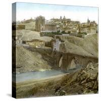Toledo (Spain), Overview-Leon, Levy et Fils-Stretched Canvas