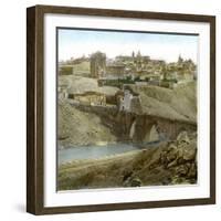 Toledo (Spain), Overview-Leon, Levy et Fils-Framed Photographic Print