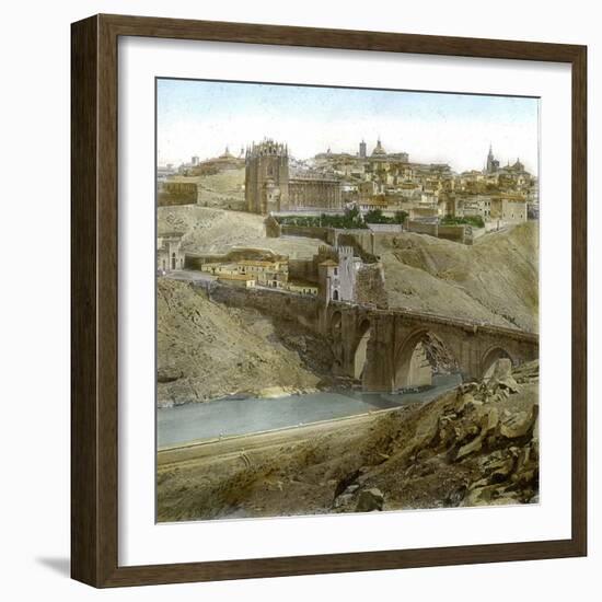 Toledo (Spain), Overview-Leon, Levy et Fils-Framed Photographic Print