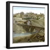 Toledo (Spain), Overview-Leon, Levy et Fils-Framed Photographic Print