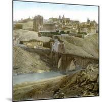 Toledo (Spain), Overview-Leon, Levy et Fils-Mounted Photographic Print