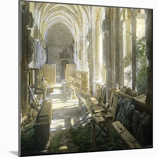 Toledo (Spain), Saint John of the Kings, the Cloister's Arcade-Leon, Levy et Fils-Mounted Photographic Print