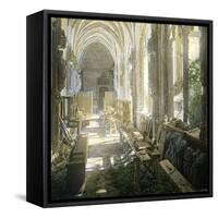 Toledo (Spain), Saint John of the Kings, the Cloister's Arcade-Leon, Levy et Fils-Framed Stretched Canvas