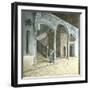 Toledo (Spain), Staircase of the Santa Cruz School-Leon, Levy et Fils-Framed Photographic Print