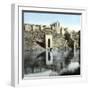 Toledo (Spain), the Banks of the Tagus River-Leon, Levy et Fils-Framed Photographic Print