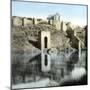 Toledo (Spain), the Banks of the Tagus River-Leon, Levy et Fils-Mounted Photographic Print