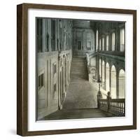 Toledo (Spain), the Staircase of Charles the Fifth-Leon, Levy et Fils-Framed Photographic Print