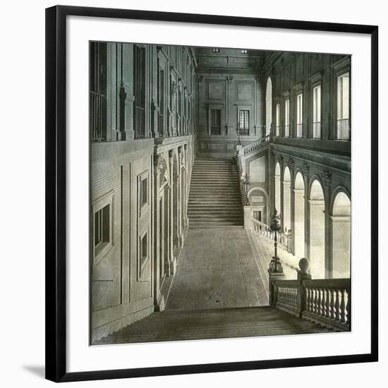 Toledo (Spain), the Staircase of Charles the Fifth-Leon, Levy et Fils-Framed Photographic Print