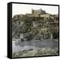 Toledo (Spain), View of the Convent of Santa Fe-Leon, Levy et Fils-Framed Stretched Canvas