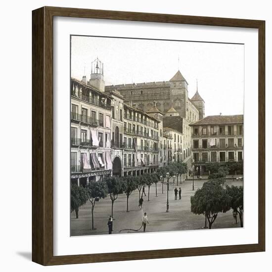 Toledo (Spain), Zacodover Gate-Leon, Levy et Fils-Framed Photographic Print