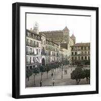 Toledo (Spain), Zacodover Gate-Leon, Levy et Fils-Framed Photographic Print