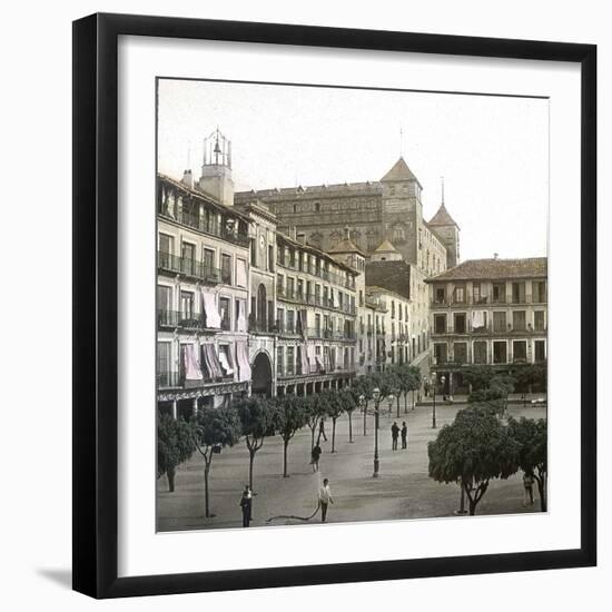 Toledo (Spain), Zacodover Gate-Leon, Levy et Fils-Framed Photographic Print