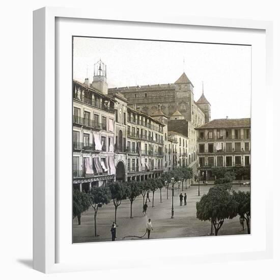 Toledo (Spain), Zacodover Gate-Leon, Levy et Fils-Framed Photographic Print