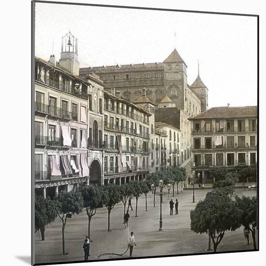 Toledo (Spain), Zacodover Gate-Leon, Levy et Fils-Mounted Photographic Print
