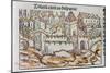 Toledo. Spanish City. Engraving. 15Th Century.-Tarker-Mounted Giclee Print