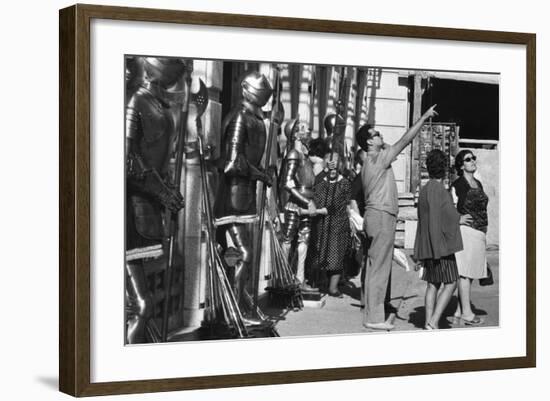 Toledo Tourists-null-Framed Photographic Print