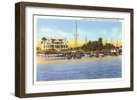 Toledo Yacht Club-null-Framed Art Print