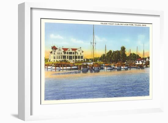 Toledo Yacht Club-null-Framed Art Print